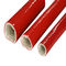 Fire Resistance /Fireproof/heat Resistant Sleeve Fiberglass Silicone Rubber Coated Fire Sleeve