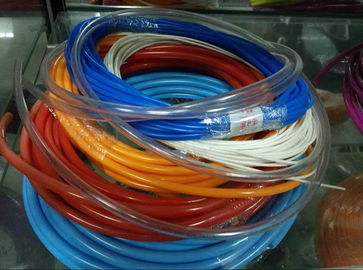 Tuyau flexible multicolore de PVC pour le harnais de fil, tuyauterie à hautes températures de PVC