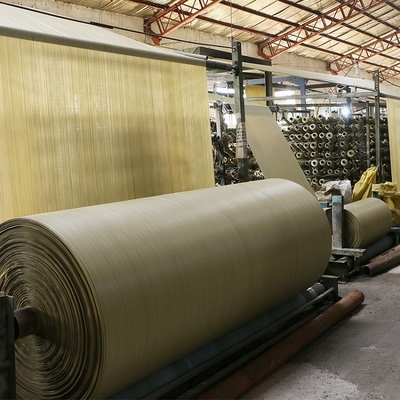 Tissu tubulaire tissé par polypropylène pour la longueur du sac 12*12 107gsm 3000m