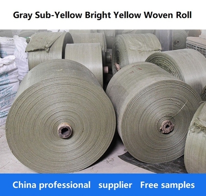 Gray Sub Bright Yellow Woven roulent la Vierge 100% pp 1200D tubulaire